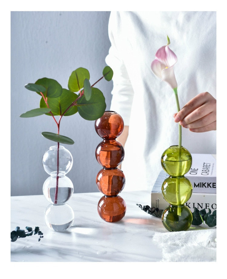 Bauble Pot - Nordic Creative Glass Bubble Vase