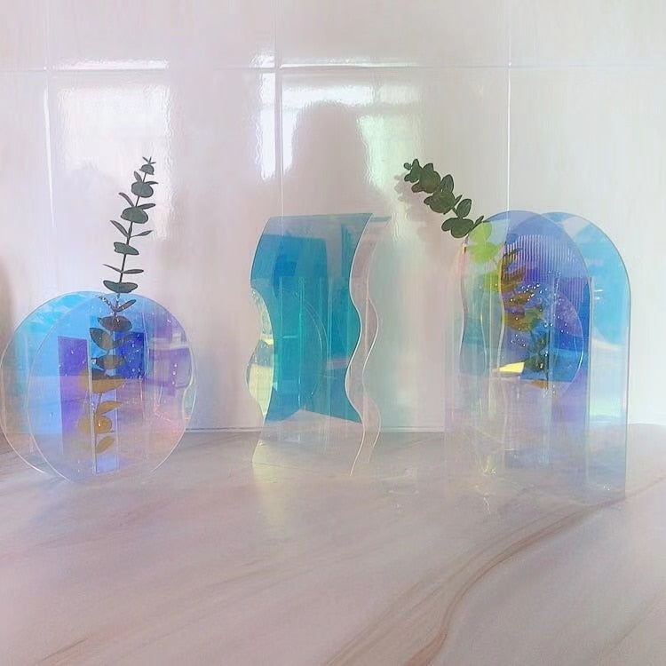 AcriPot - Modern Abstract Acrylic Art Nordic Floral Vases