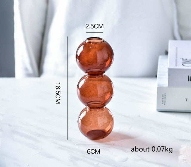 Bauble Pot - Nordic Creative Glass Bubble Vase