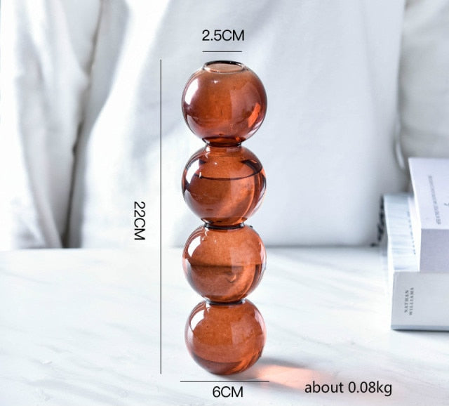 Bauble Pot - Nordic Creative Glass Bubble Vase