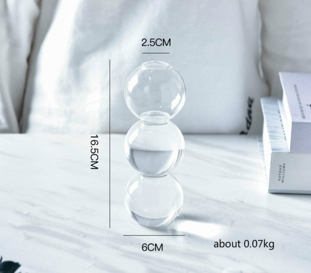 Bauble Pot - Nordic Creative Glass Bubble Vase