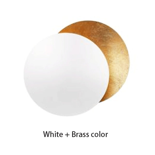 Gold Veil - Nordic Modern Creativity Bedroom Eclipse LED Art Wall Sconce Lamp