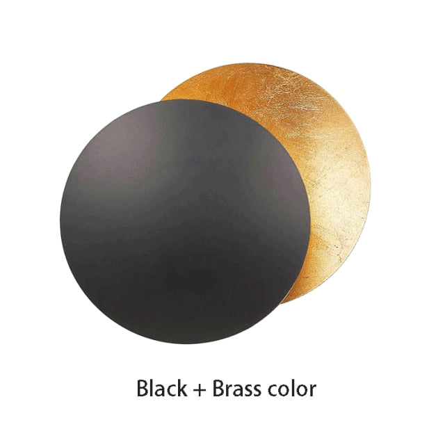 Gold Veil - Nordic Modern Creativity Bedroom Eclipse LED Art Wall Sconce Lamp
