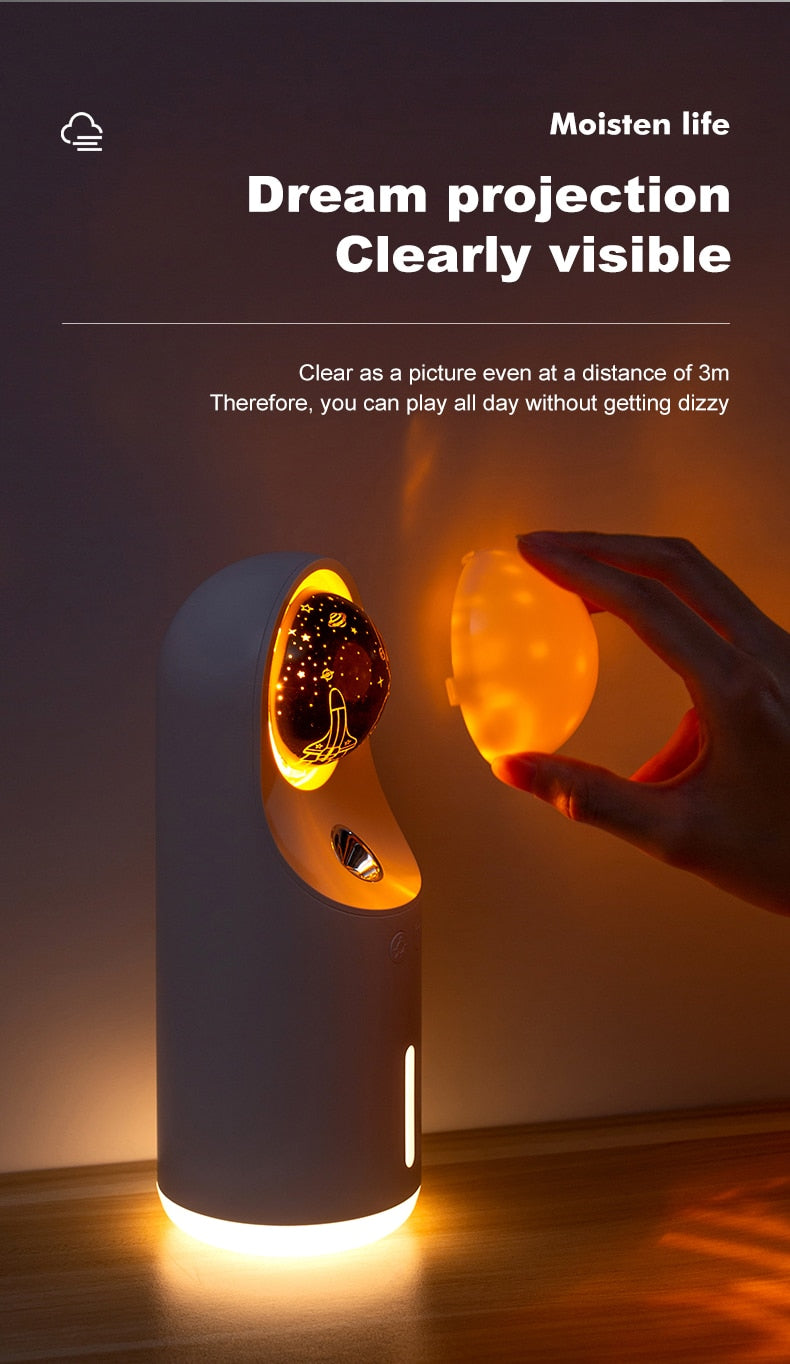 Space Mist - Projector Wireless Air Humidifier