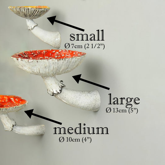 Marsh Top - Wall Floating Mushroom Hanging Shelf