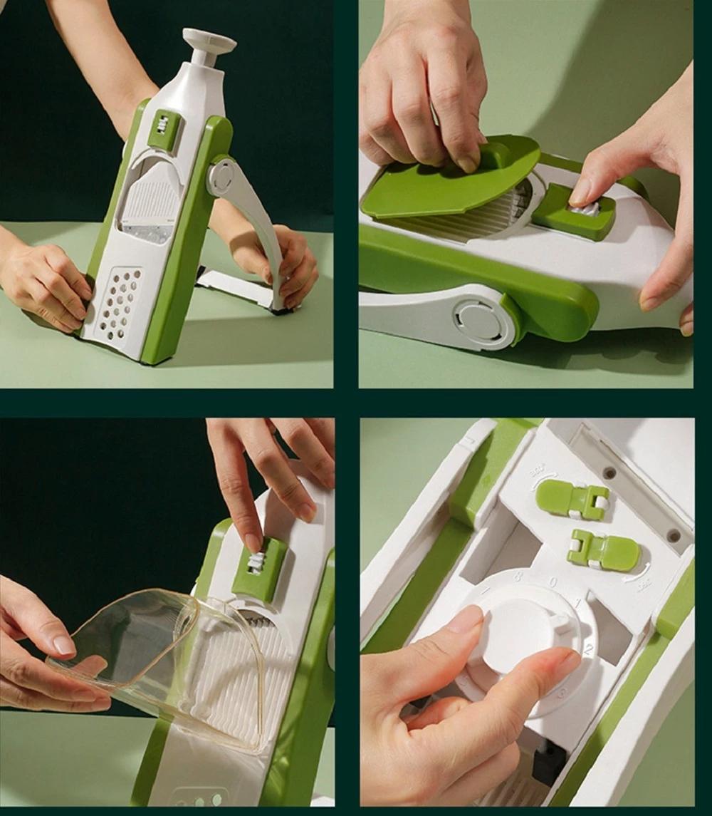 ManuSlice - The Safest Slice Mandoline Slicer