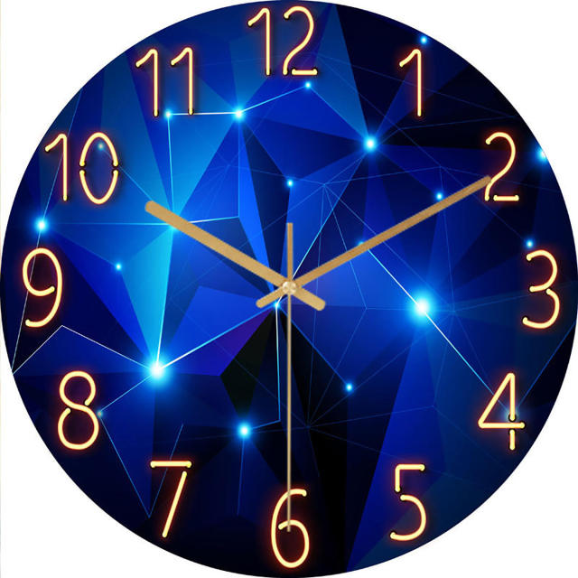 ChronoTock - Modern Visions Geometric Wall Clock