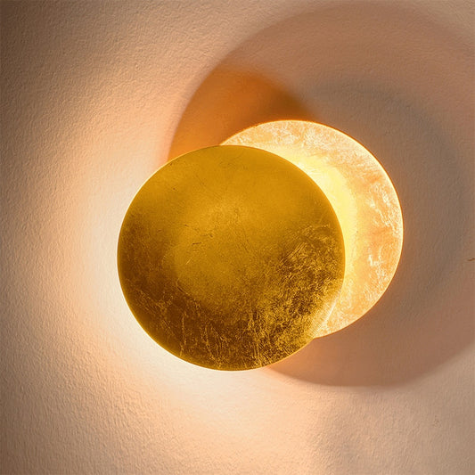 Gold Veil - Nordic Modern Creativity Bedroom Eclipse LED Art Wall Sconce Lamp